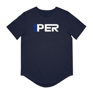 Pérez "PER" F1 Standings Men's Curved Hem Tee