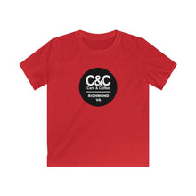 Load image into Gallery viewer, C&amp;CR Kids Softstyle Tee (Round Logo)