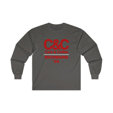 Load image into Gallery viewer, C&amp;CR Modified Logo Long Sleeve (R&amp;W)