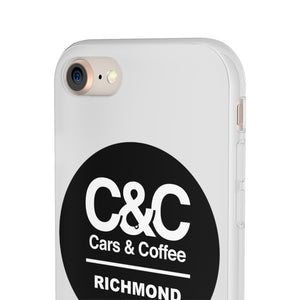 C&CR Logo Flexi iPhone Cases (White)
