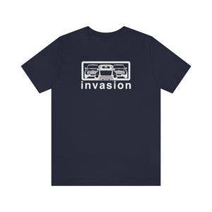 "Mini Invasion" Mini Unisex Jersey Tee (White)