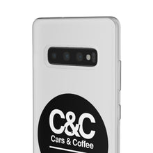Load image into Gallery viewer, C&amp;CR Logo Flexi iPhone Cases (White)