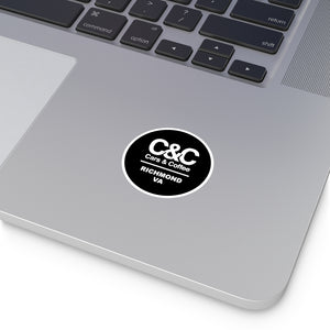 C&CR Round Stickers