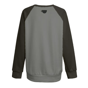 Women's C&CR Raglan Sweatshirt (Round Logo)