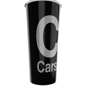 C&C Black Tumbler 30oz (White Modified Logo)