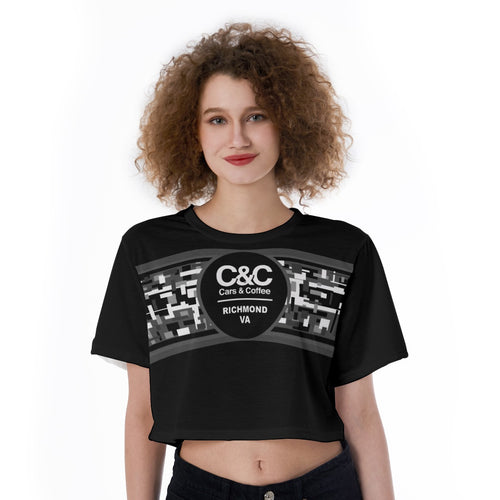 Women's C&CR Camo Cropped Tee