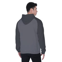 Load image into Gallery viewer, C&amp;CR Heavy Fleece Raglan Hoodie (Blk Rnd)