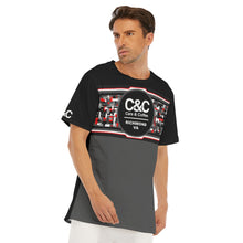 Load image into Gallery viewer, Men&#39;s C&amp;CR Red Digital Camo O-Neck Tee