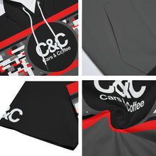 Load image into Gallery viewer, C&amp;C Short Sleeve Hoodie (Red Digital Camo I)