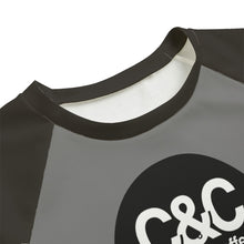 Load image into Gallery viewer, Women&#39;s C&amp;CR Raglan Sweatshirt (Round Logo)