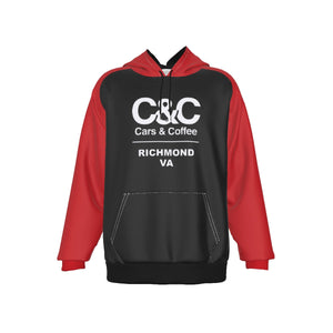 C&CR Men's Heavy Fleece Raglan Hoodie