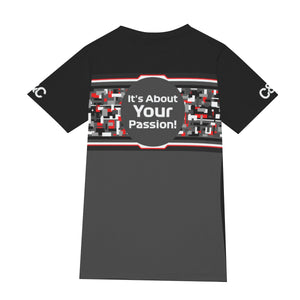 Men's C&CR Red Digital Camo O-Neck Tee