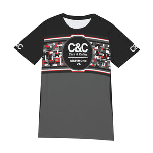 Men's C&CR Red Digital Camo O-Neck Tee