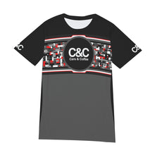 Load image into Gallery viewer, Men&#39;s C&amp;C Red Digital Camo O-Neck Tee