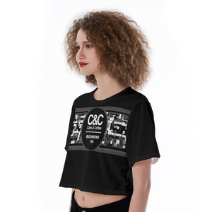 Women's C&CR Camo Cropped Tee