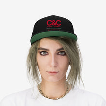 Load image into Gallery viewer, C&amp;CR Embroidered Classic Flat Bill Hat