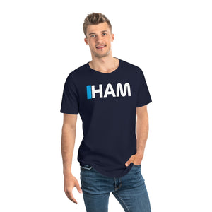 Hamilton "Ham" F1 Standings Men's Curved Hem Tee