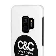 Load image into Gallery viewer, C&amp;CR Logo Slim Phone Cases (White)