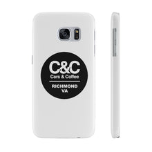 Load image into Gallery viewer, C&amp;CR Logo Slim Phone Cases (White)