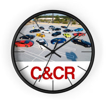 Load image into Gallery viewer, Super Cars of C&amp;CR Wall clock