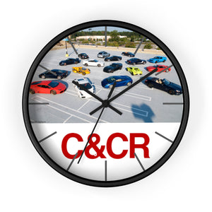Super Cars of C&CR Wall clock