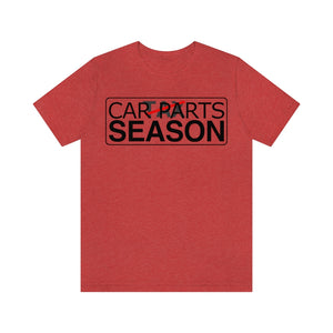 "Car Parts Season" Unisex Jersey Tee