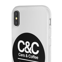Load image into Gallery viewer, C&amp;CR Logo Flexi iPhone Cases (White)