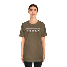 Load image into Gallery viewer, &quot;You Actually Have to Drive&quot; Tesla Unisex Jersey Tee (White)