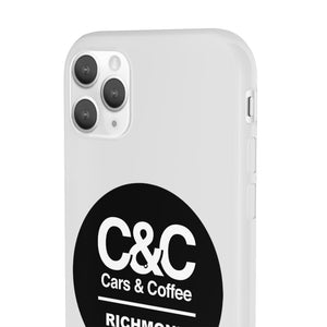 C&CR Logo Flexi iPhone Cases (White)