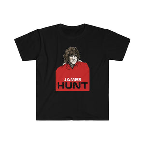 James Hunt F1 Unisex Softstyle Gildan Tee
