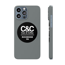 Load image into Gallery viewer, C&amp;CR Logo Slim Phone Cases (Grey)