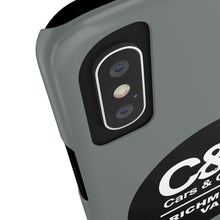 Load image into Gallery viewer, C&amp;CR Logo Slim Phone Cases (Grey)