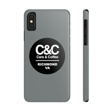 Load image into Gallery viewer, C&amp;CR Logo Slim Phone Cases (Grey)