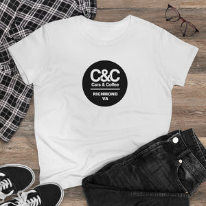 Women's C&CR Heavy Cotton Tee (Round Logo)