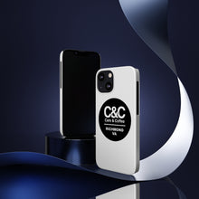 Load image into Gallery viewer, C&amp;CR Logo Slim Phone Cases (White)