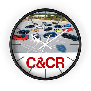 Super Cars of C&CR Wall clock