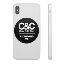 Load image into Gallery viewer, C&amp;CR Logo Flexi iPhone Cases (White)