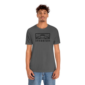 "Mini Invasion" Mini Unisex Jersey Tee (Black)