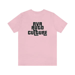 RVA Auto Culture Unisex Jersey Tee (Black)