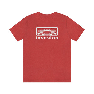 "Mini Invasion" Mini Unisex Jersey Tee (White)