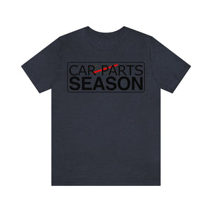 "Car Parts Season" Unisex Jersey Tee