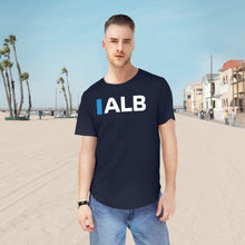 Load image into Gallery viewer, Alexander &quot;ALB&quot; F1 Standings Men&#39;s Curved Hem Tee