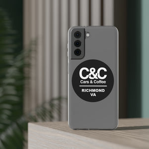 C&CR Logo Flexi iPhone Cases (White)