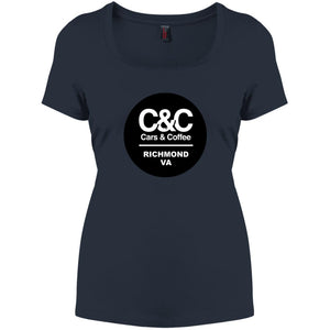 C&CR Ladies' Perfect Scoop Tee