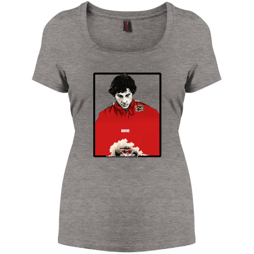 Senna F1 Women's Perfect Scoop Neck Tee