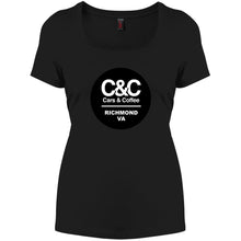 Load image into Gallery viewer, C&amp;CR Ladies&#39; Perfect Scoop Tee