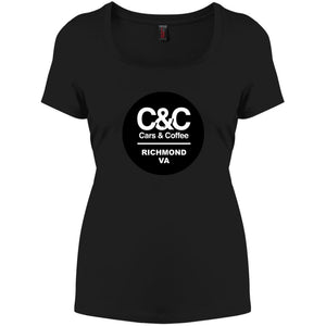 C&CR Ladies' Perfect Scoop Tee