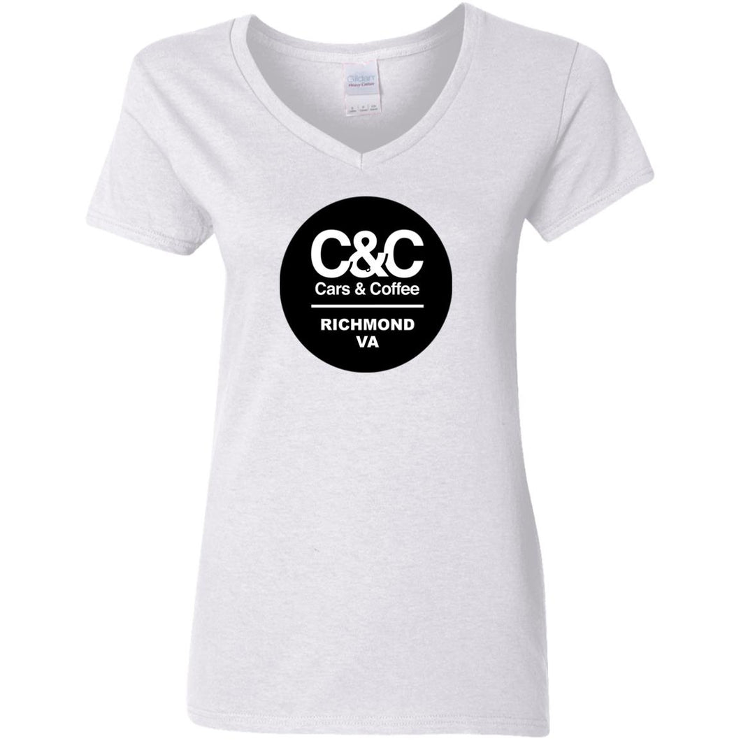 C&CR Ladies' V-Neck Tee