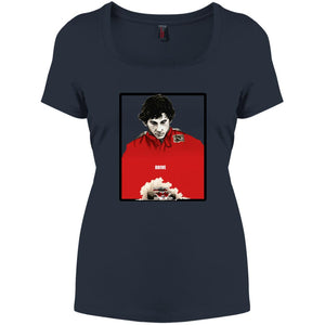 Senna F1 Women's Perfect Scoop Neck Tee