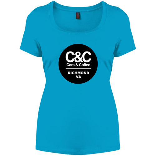 C&CR Ladies' Perfect Scoop Tee